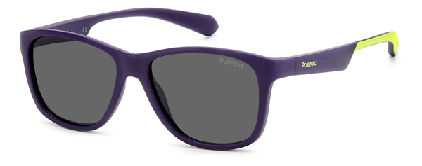 polaroid-kids-8052/s 80z*m9 matte blue green(grey polarized 47*13